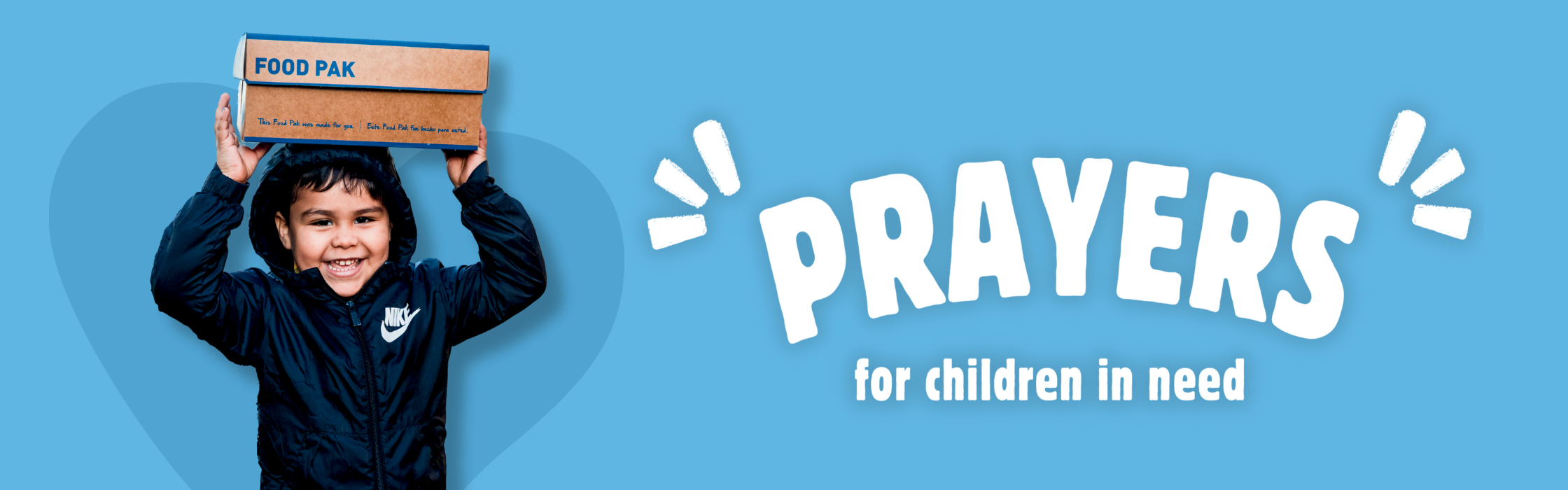 CHF - Prayers for Children in Need Banner
