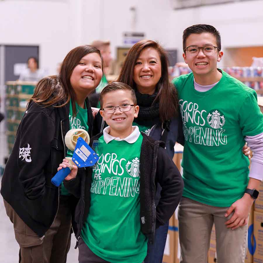 Serve with Children's Hunger Fund as a Business or Corporation - Family