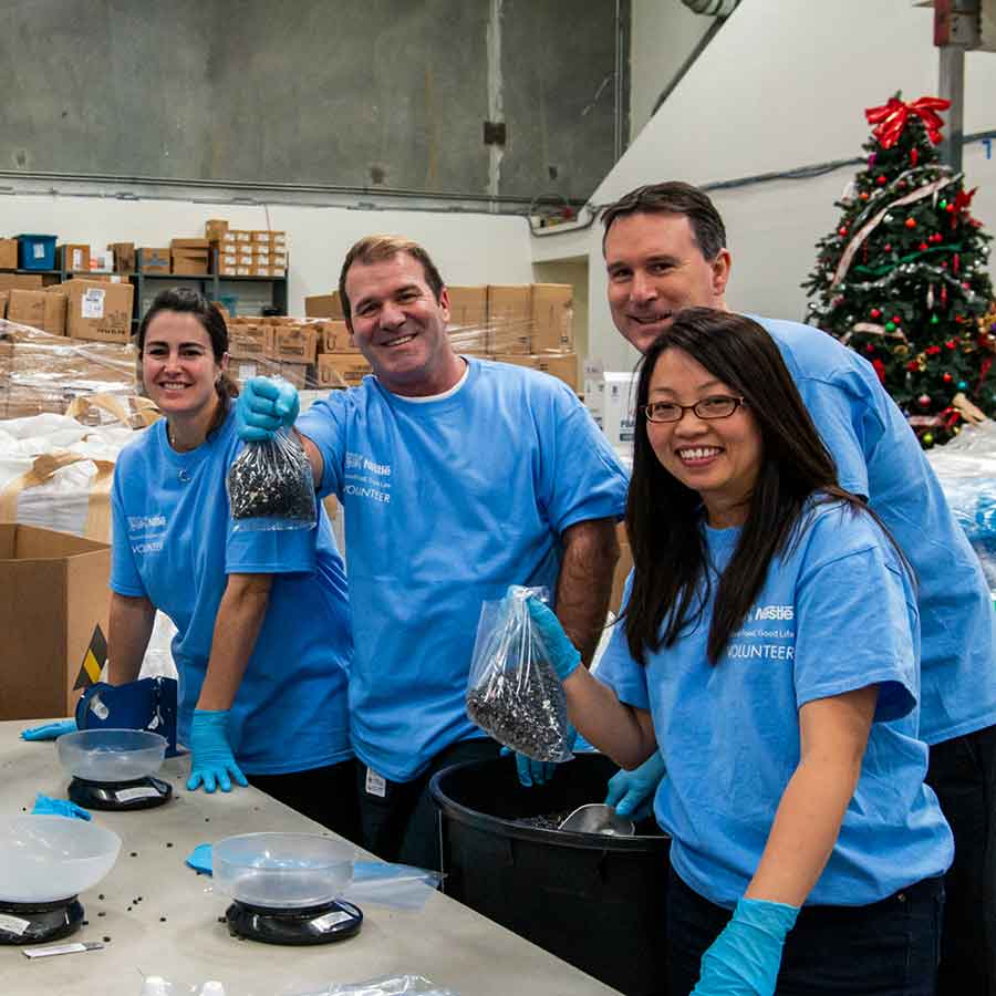 Serve with Children's Hunger Fund as a Business or Corporation - Coworkers