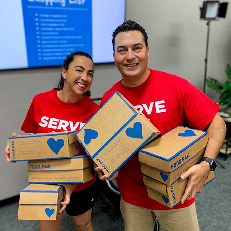 Serve with Children's Hunger Fund as a Church or Group - Church Couple