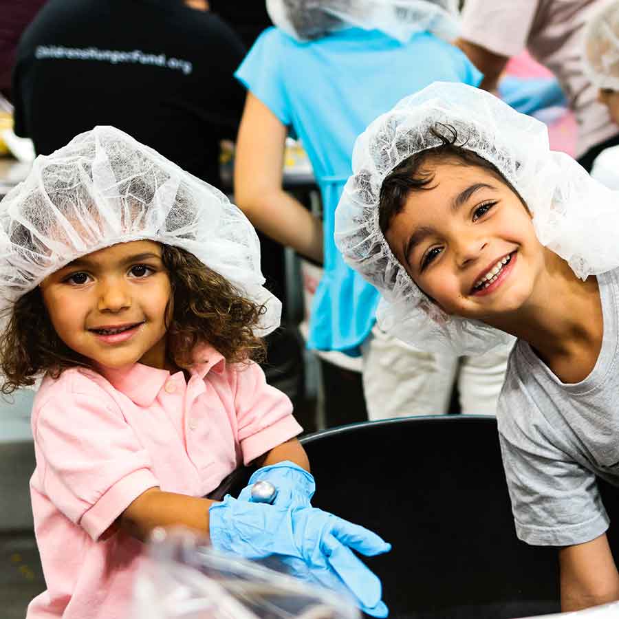 Serve with Children's Hunger Fund as an Individual or as a Family