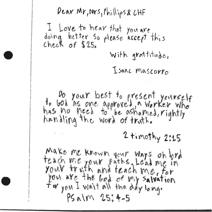 Isaac's Letter 3