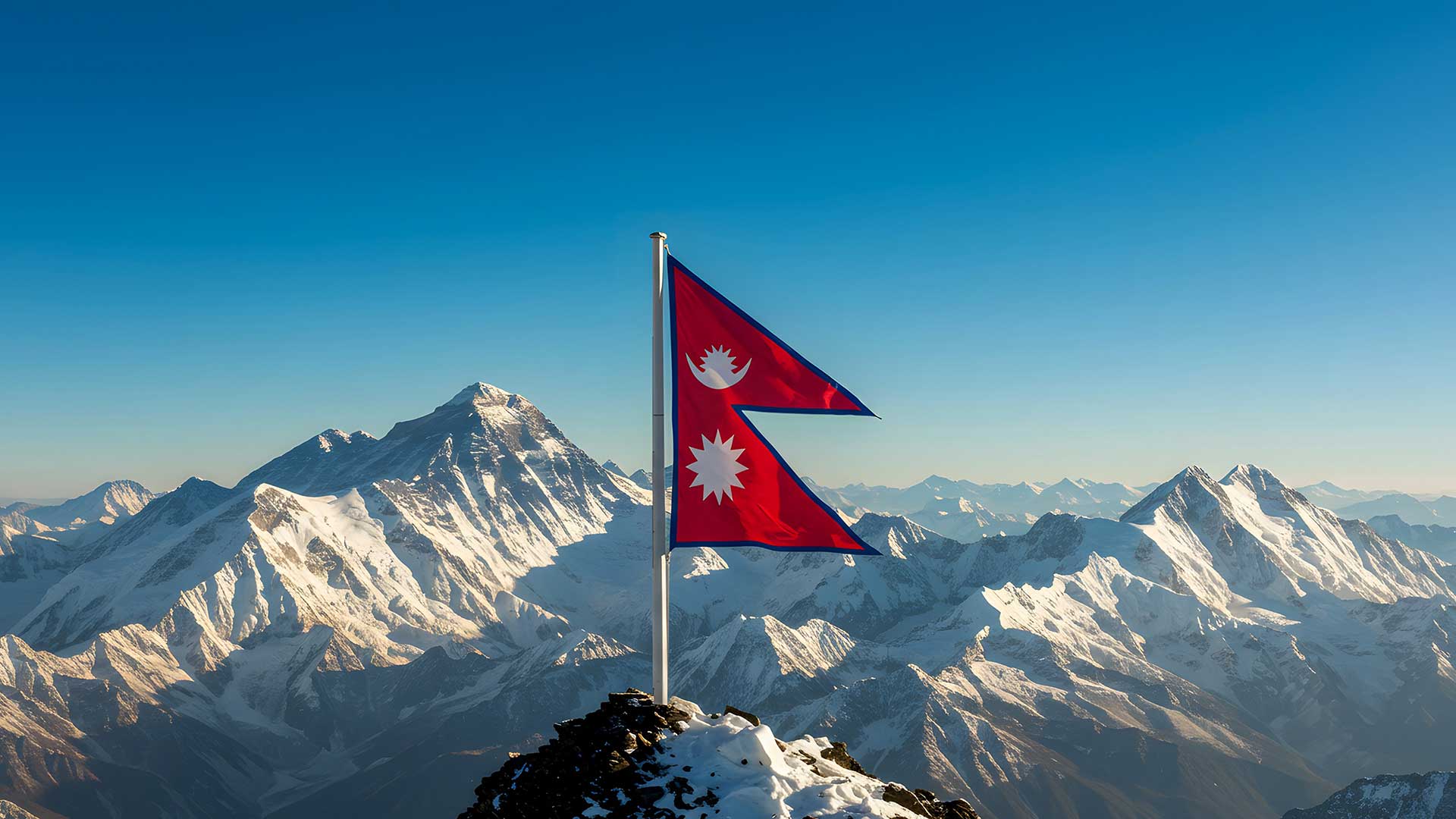 Nepal is the only nation in the world with a triangular flag.