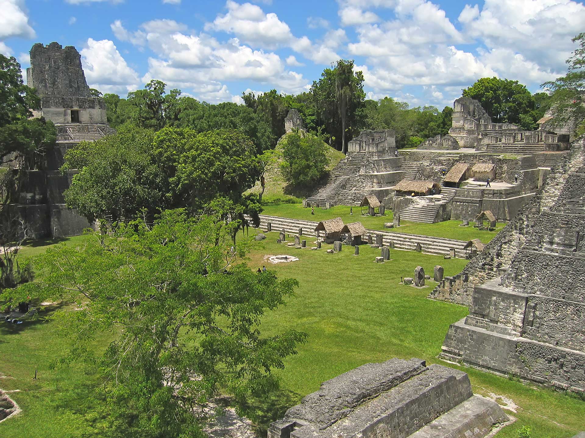 9.	Mayan ruins offer a window into the history of the land of Guatemala.