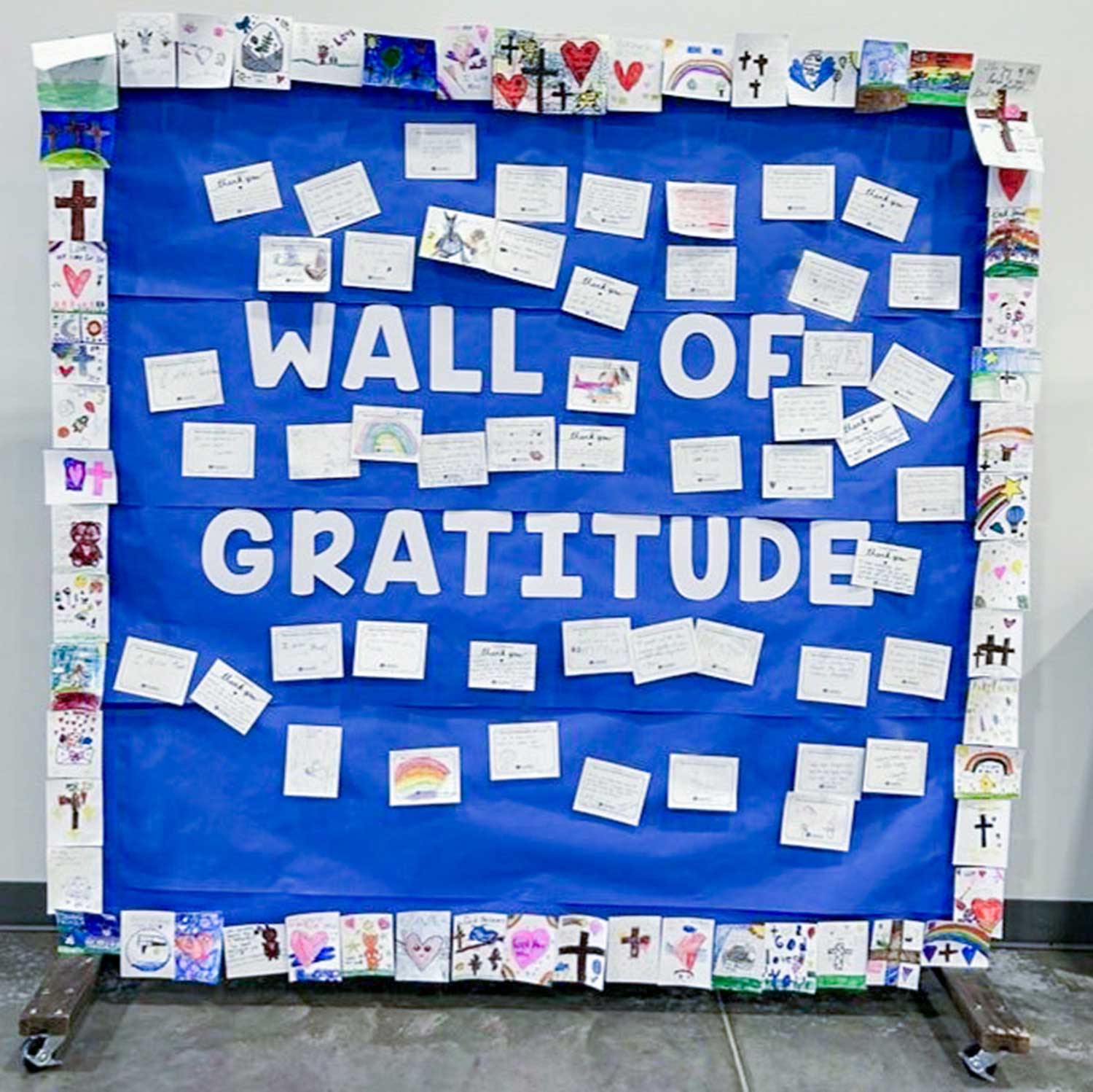 Children's Hunger Fund Dallas Volunteers Wall of Gratitude