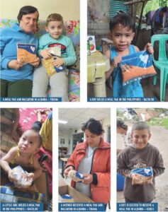 Families receiving Meal Paks