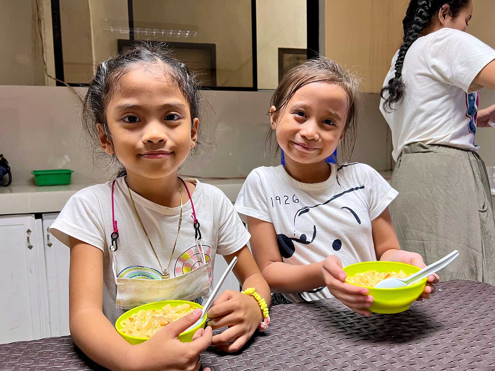 Mercy Center in the Philippines provides tutoring and academic services in addition to warm meals
