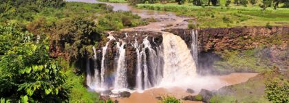 Blue Nile River in Ethiopia