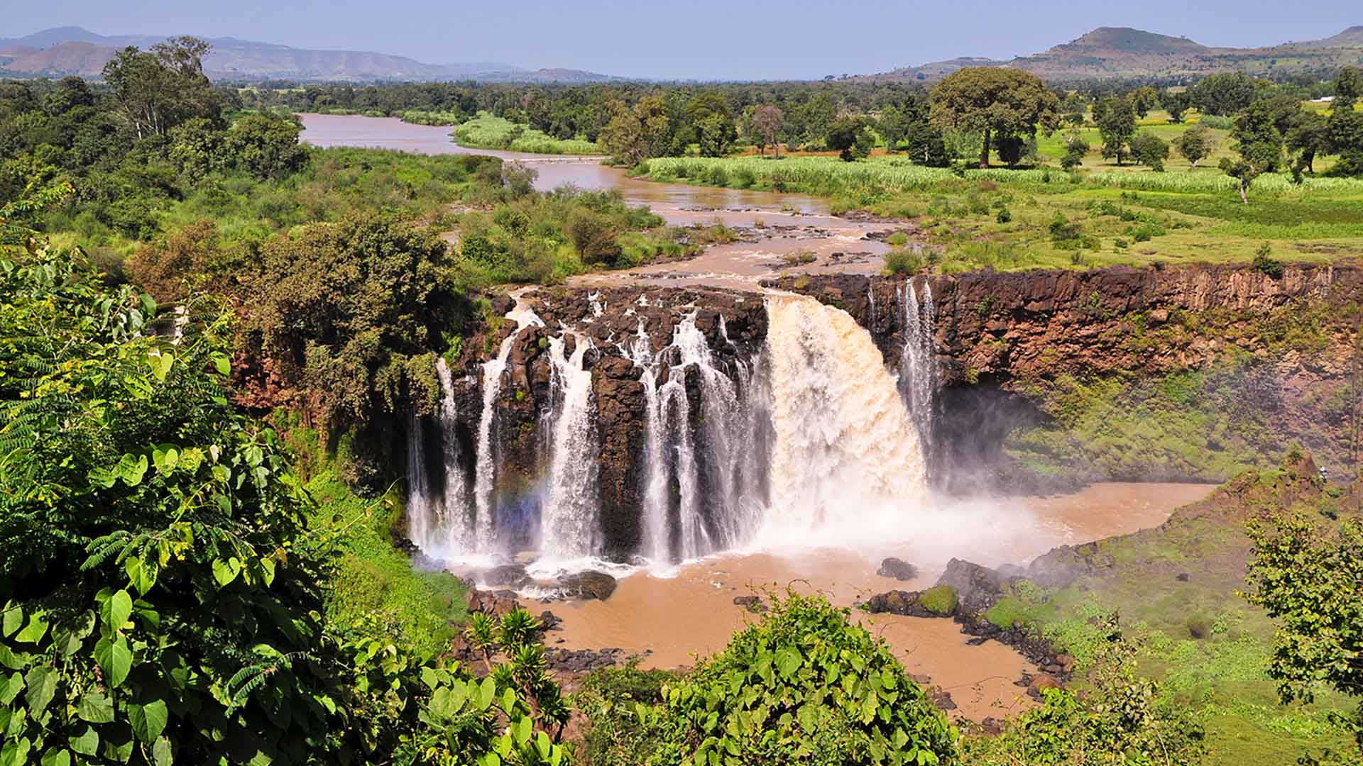 Blue Nile River in Ethiopia